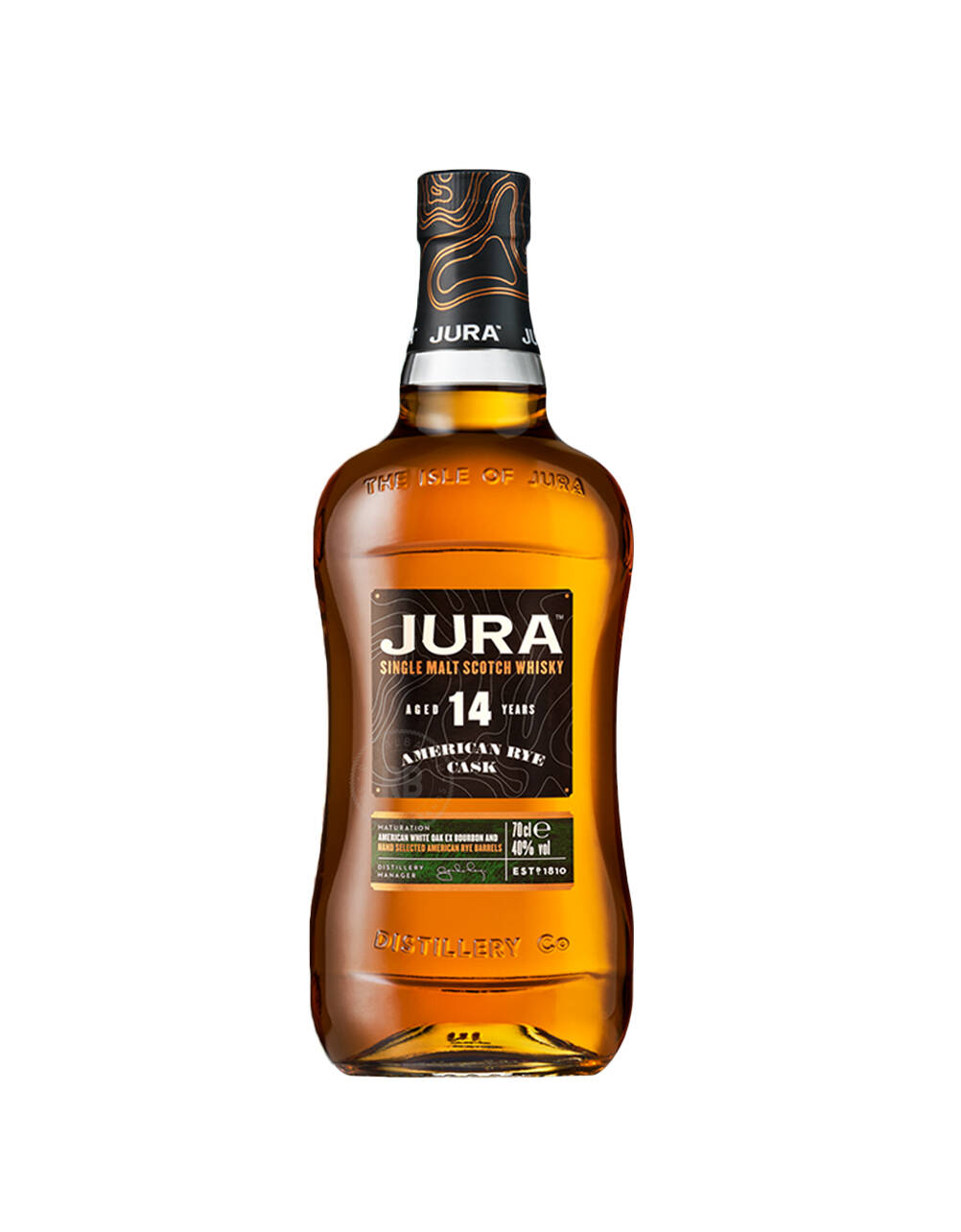 Jura 14 Year old American Rye Cask Scotch Whiskey