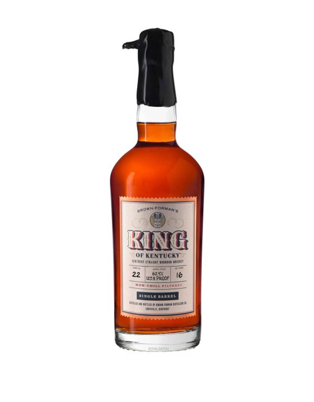 King of Kentucky Single Barrel 16 Year Old Bourbon Whiskey