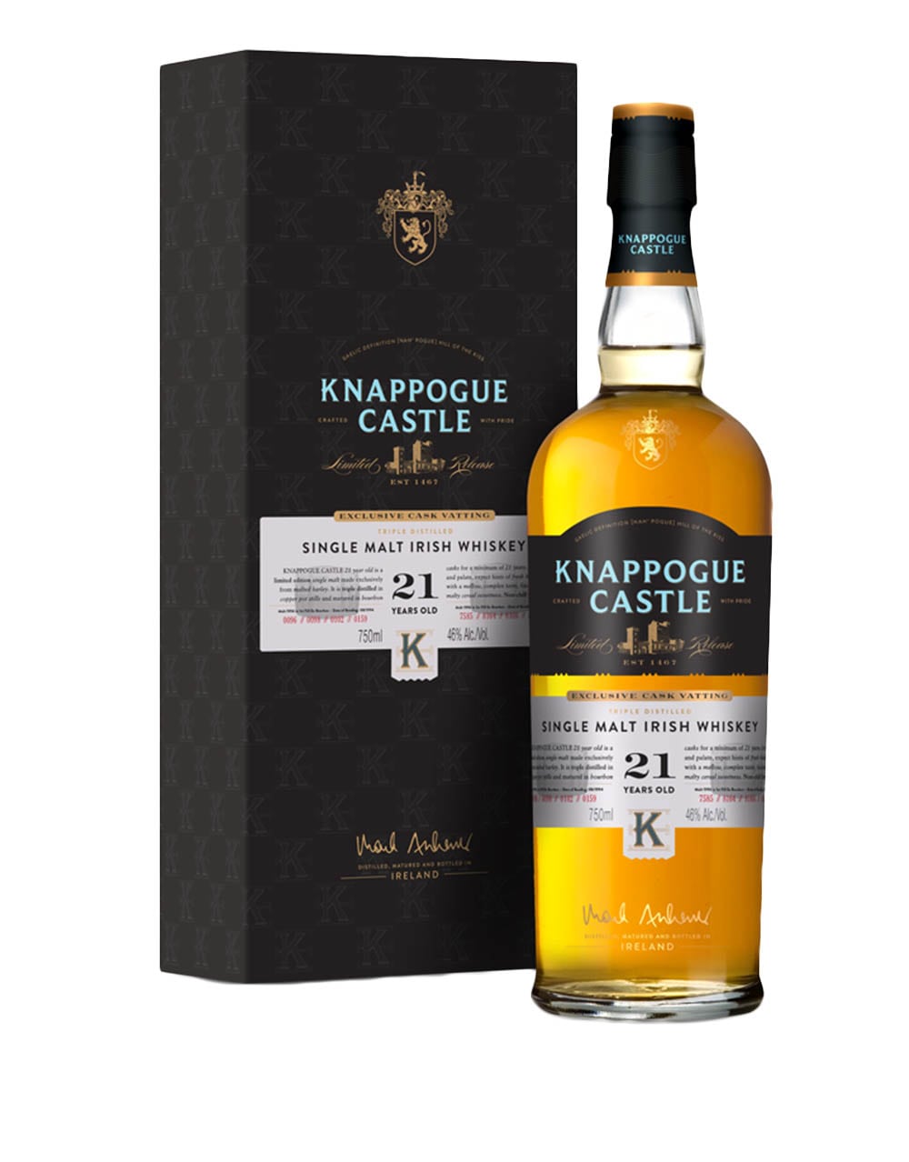 Knappogue Castle Single Malt 21 Year Old