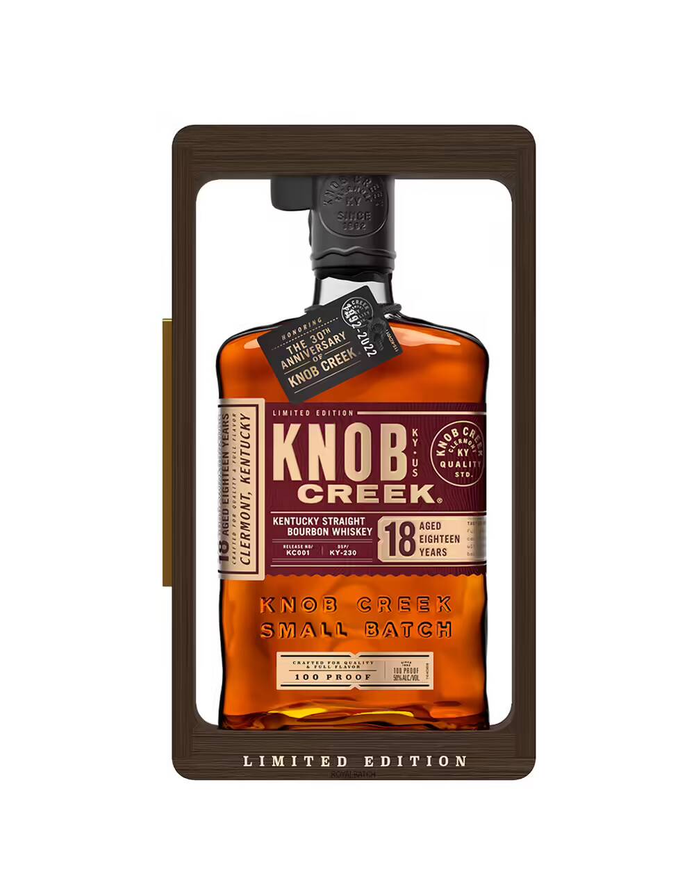 Knob Creek 18 Year Old Kentucky Straight Bourbon Whiskey