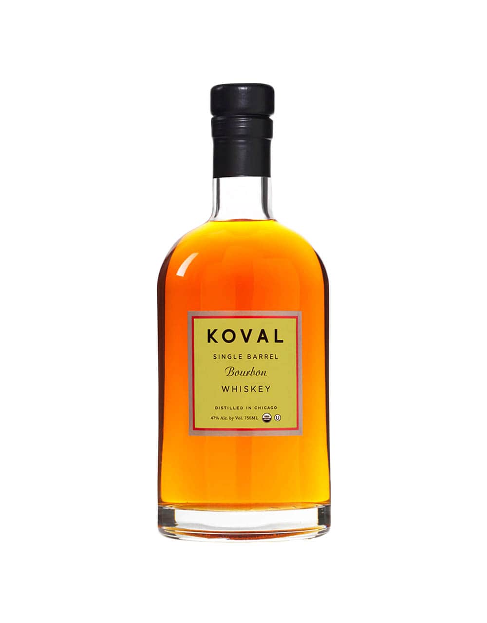 Koval Single Barrel Bourbon whiskey