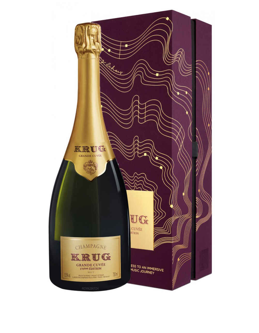 Krug Grande Cuvee 170th Edition Music Box Brut Champagne