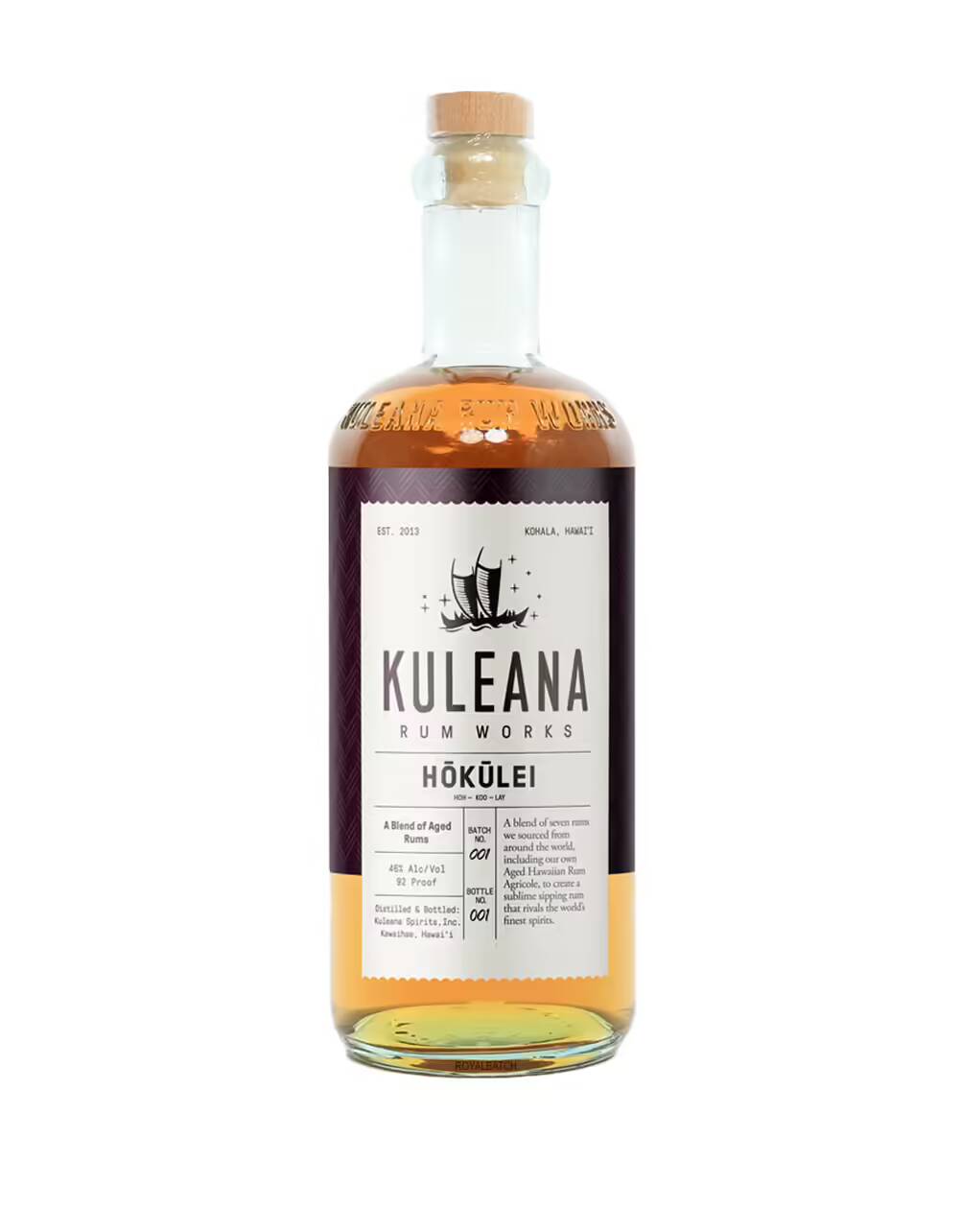 Kuleana Hokulei 18 Year Old Rum