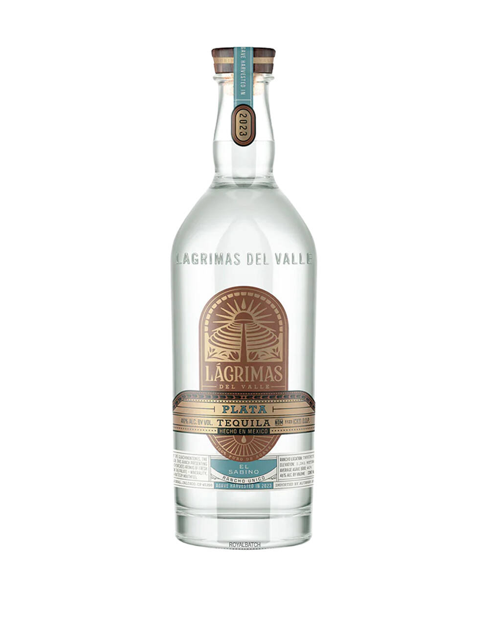 Lagrimas del Valley El Sabino Plata Tequila