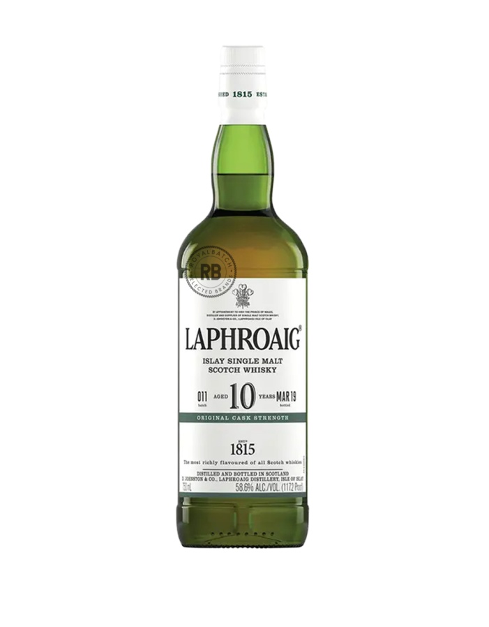 Laphroaig 10 Year Old Cask Strength Single Malt Scotch Whisky