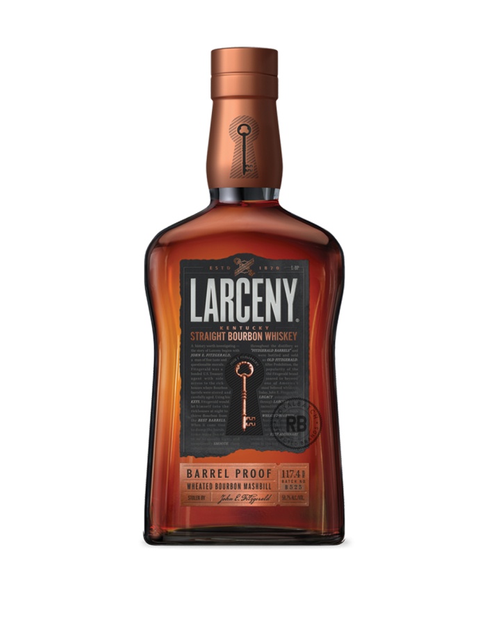 Larceny Barrel Proof Batch No. B525 Kentucky Straight Bourbon Whiskey