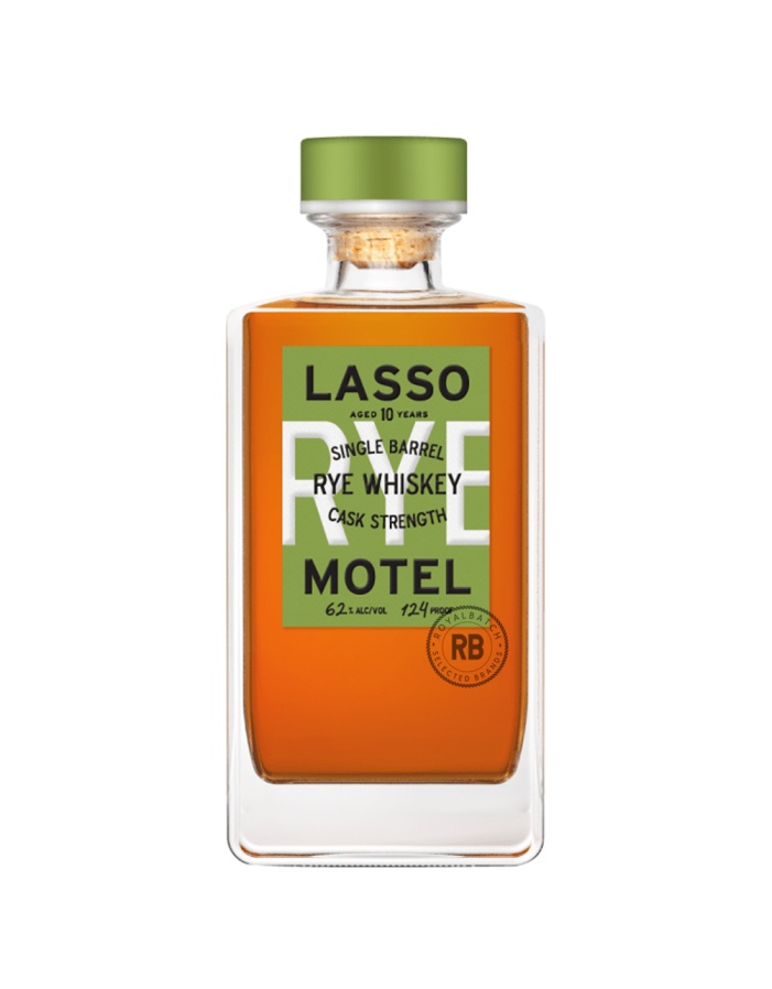 Lasso Motel 10 Year Old Cask Strength Rye Whiskey