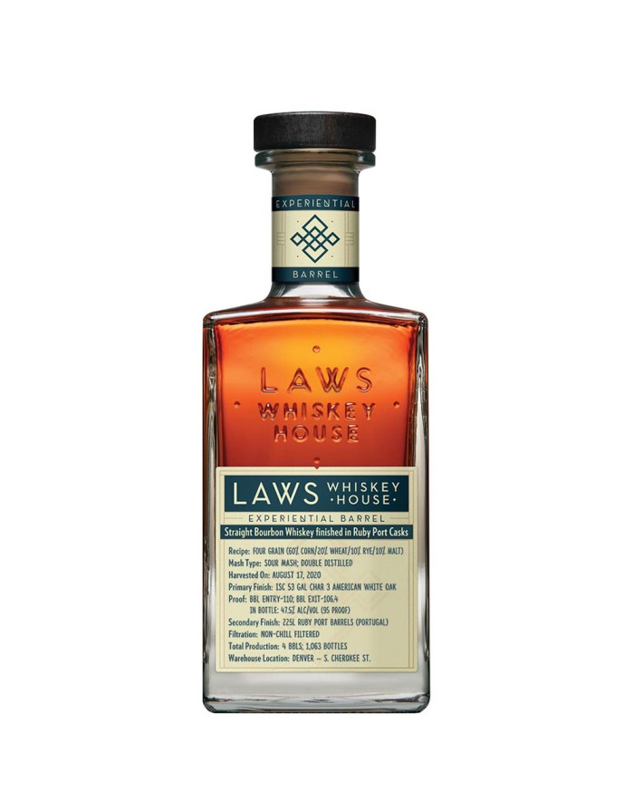 Laws Straight Ruby Cask Whiskey