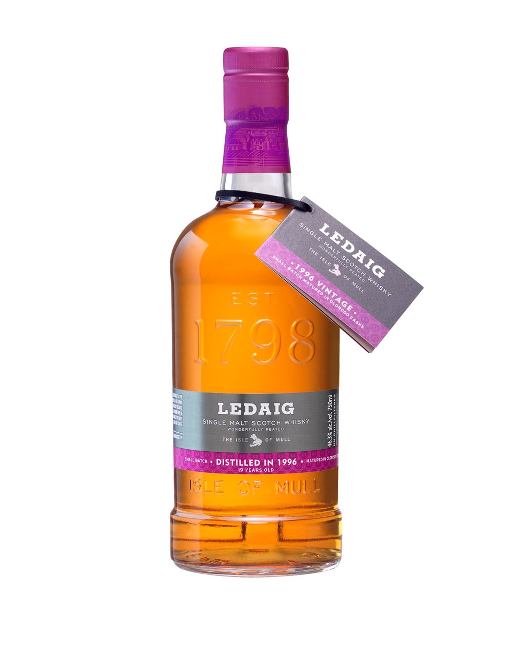 Ledaig 1996 Vintage 19 Year Old Scotch Whisky