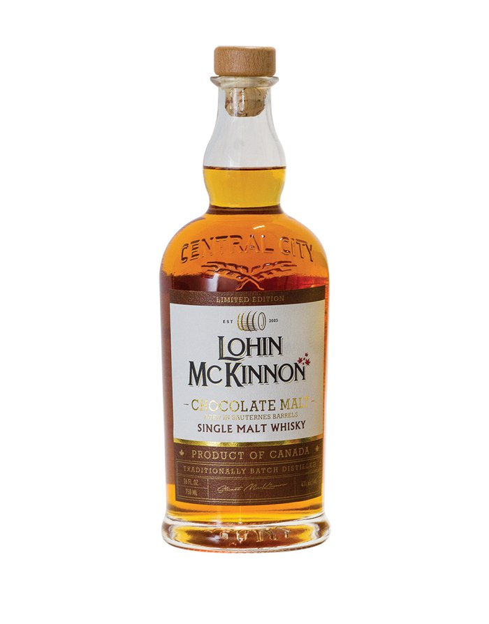 Lohin McKinnon Chocolate Malt Limited Edition Single Malt Canadian Whisky