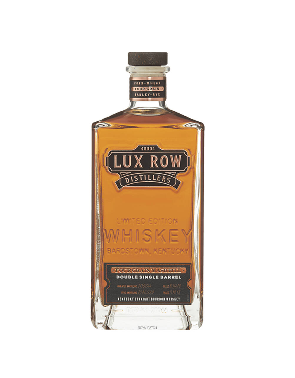 Lux Row Four Grain Double Single Barrel Bourbon Whiskey