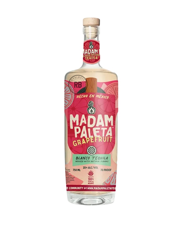 Madam Paleta Grapefruit Blanco Tequila