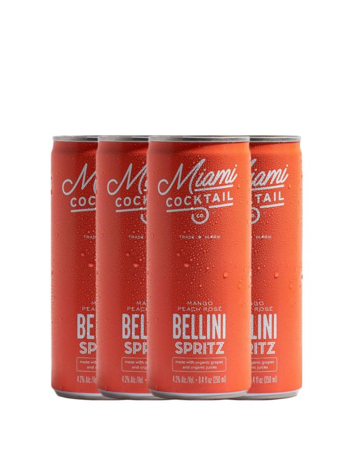 MIAMI COCKTAIL Bellini Spritz (4 Pack) 250ml