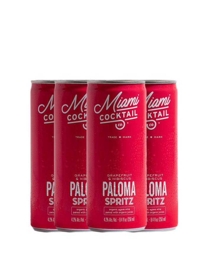 MIAMI COCKTAIL GrapeFruit & Hibiscus Paloma Spirits (4 Pack) 250ml