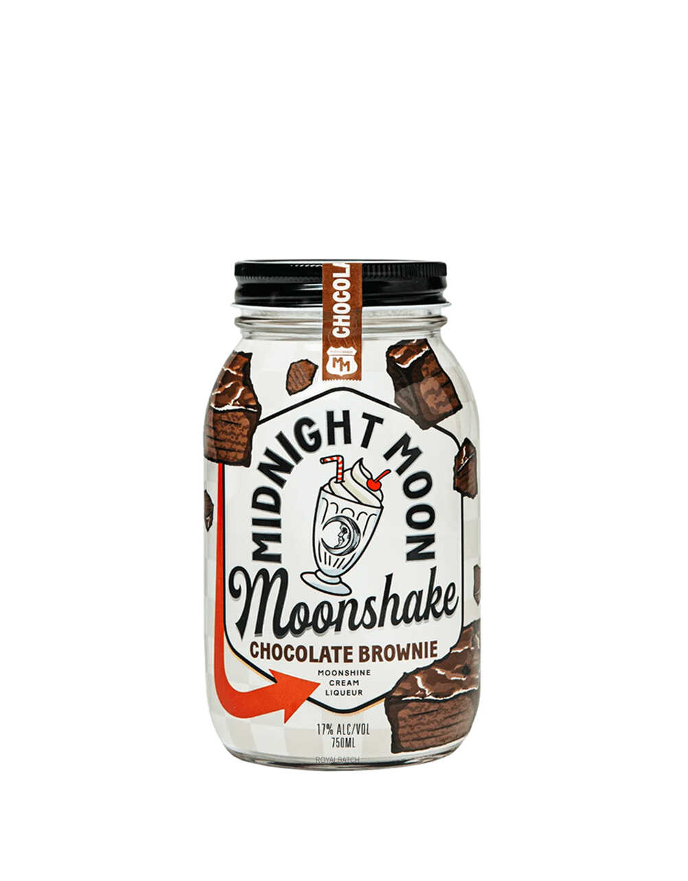 Midnight Moon Moonshake Chocolate Brownie Cream Liqueur
