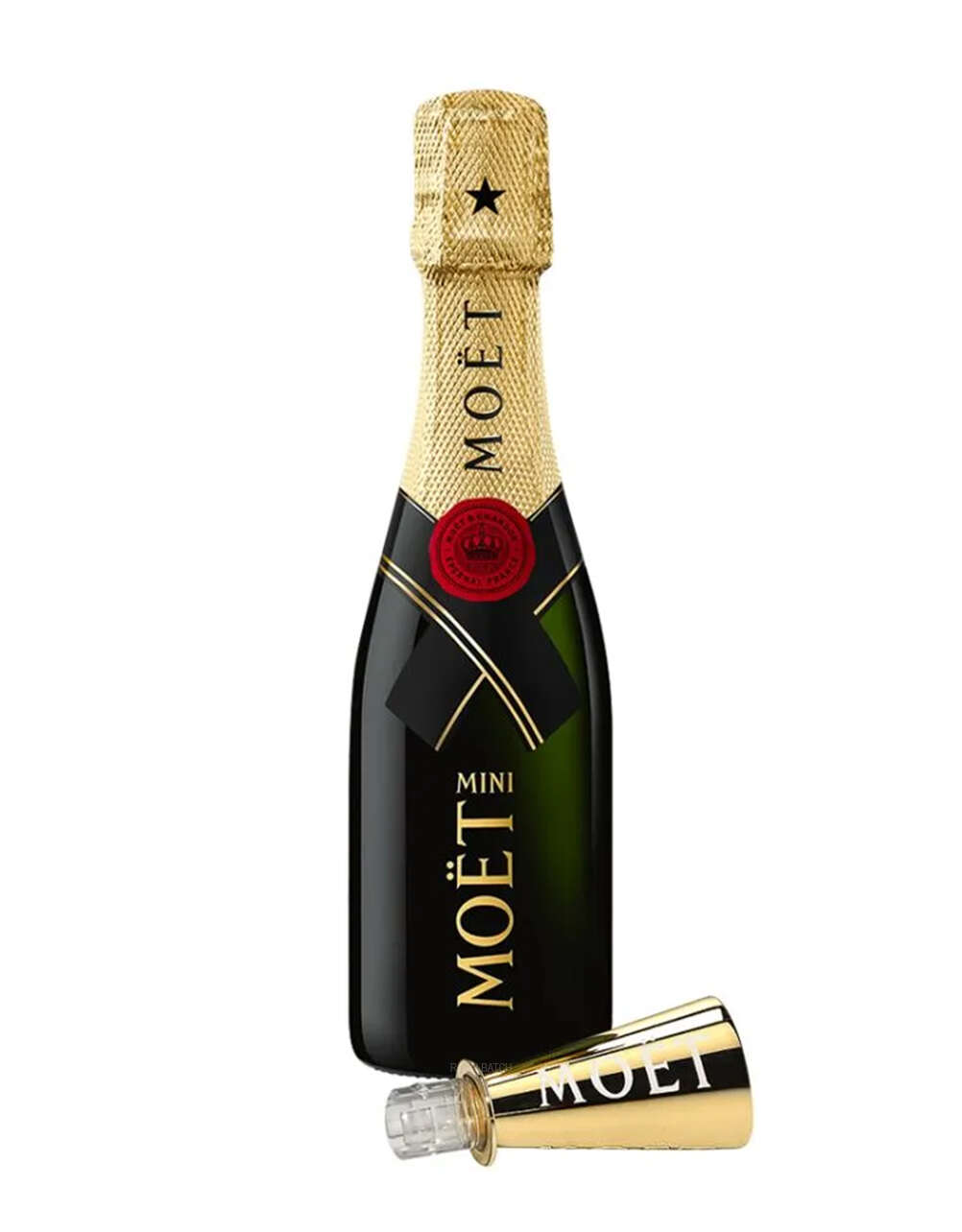 Moet and Chandon Champagne End Of Year 6 Pack Minis With Flutes