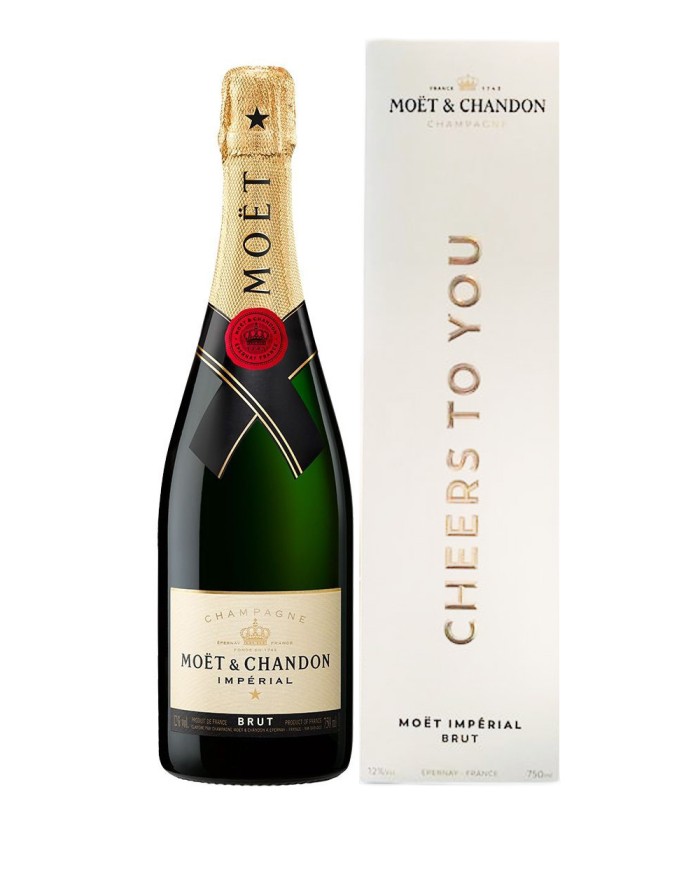Moet & Chandon Imperial Brut Champagne Cheers To You