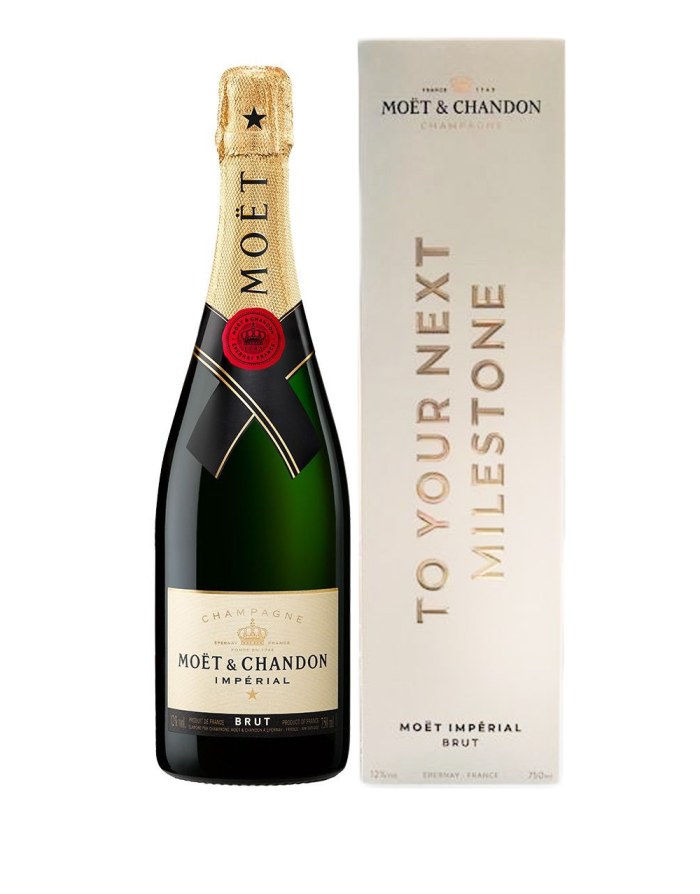 Moet & Chandon Imperial Brut Champagne To Your Next Milestone