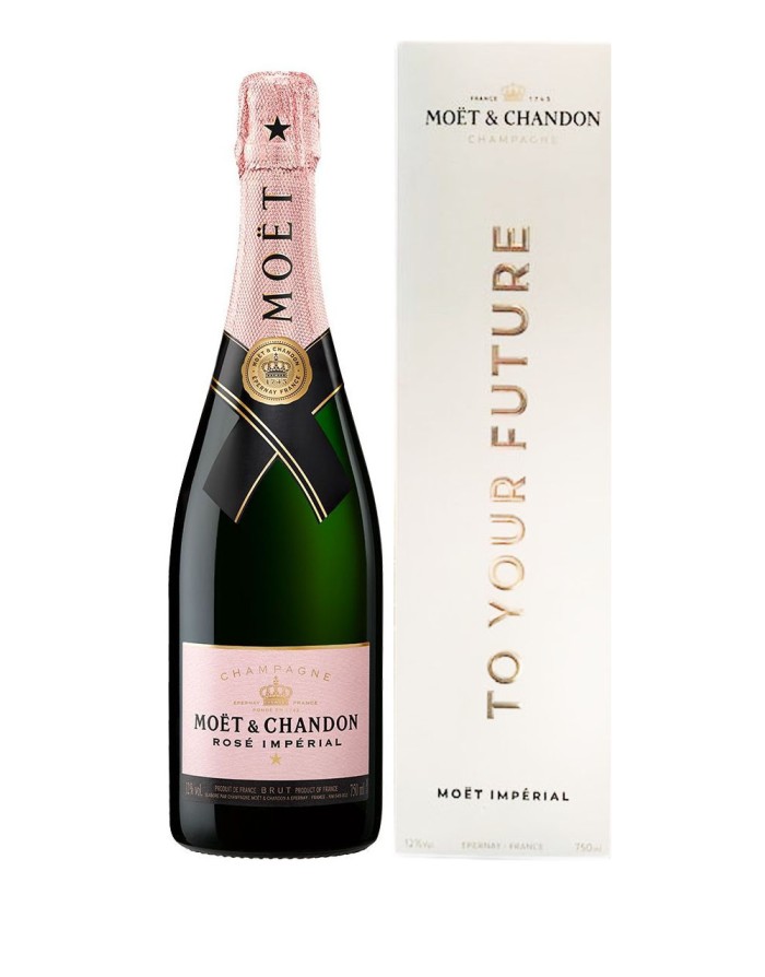 Moet & Chandon Rose Imperial champagne To Your Future