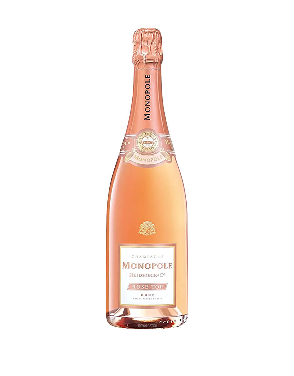 Monopole Heidsieck Rose Top Brut Champagne