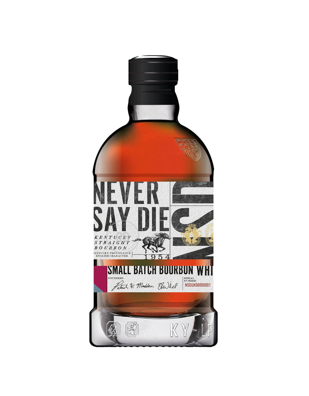 Never Say Die Small Batch Bourbon Whiskey