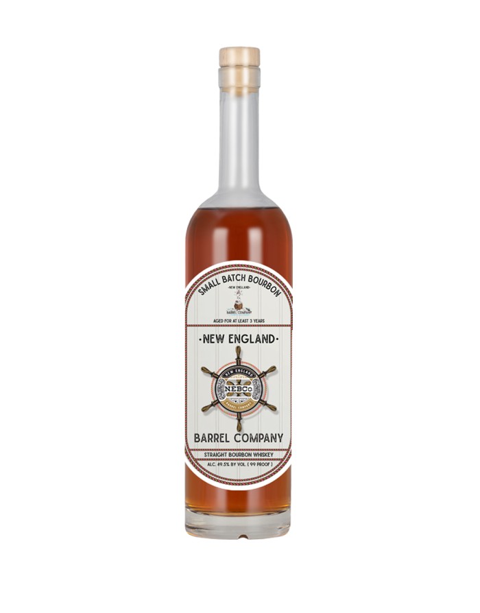 New England Small Batch Bourbon Barrel Company Staight Bourbon 99 Proof Bourbon