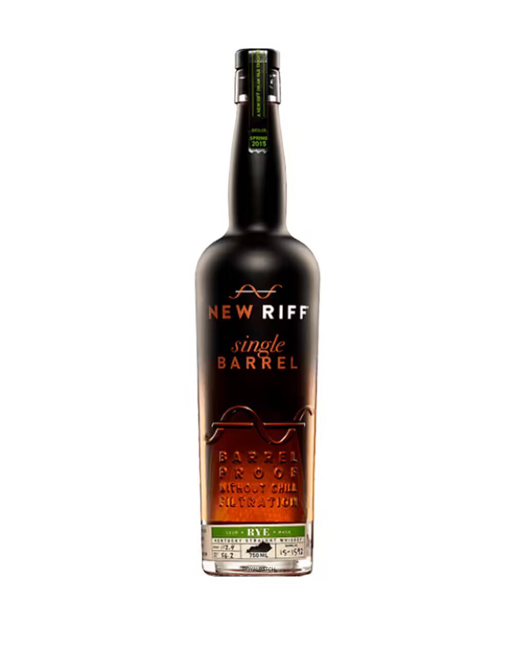 New Riff Single Barrel Kentucky Straight Rye Whiskey