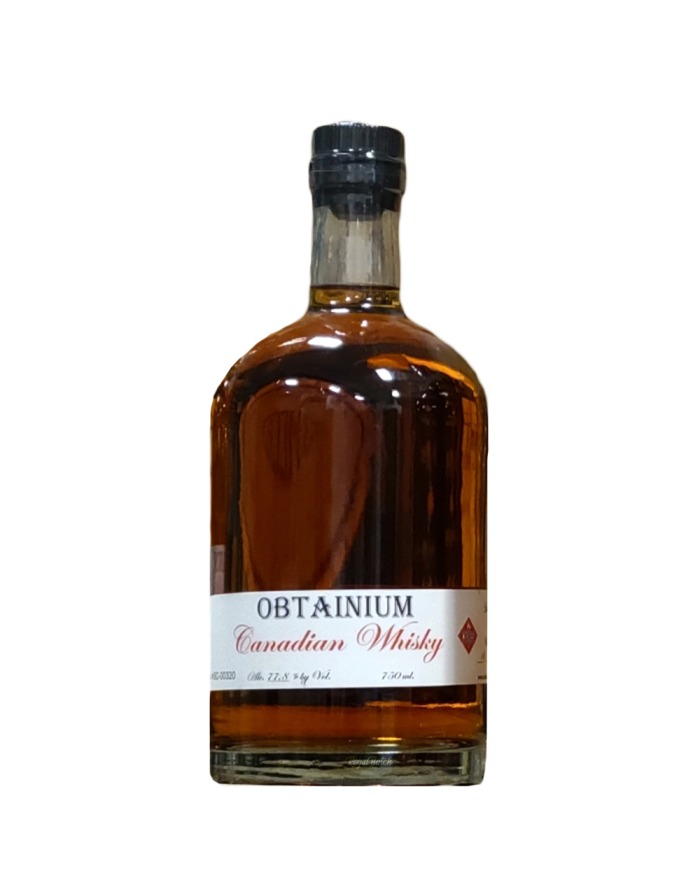 Obtainium 26 year Canadian Whisky