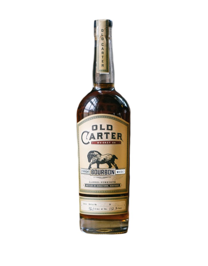 Old Carter Very Small Batch Straight Bourbon Barrel Strength (Batch 1-CA) 118.2 Proof Bourbon