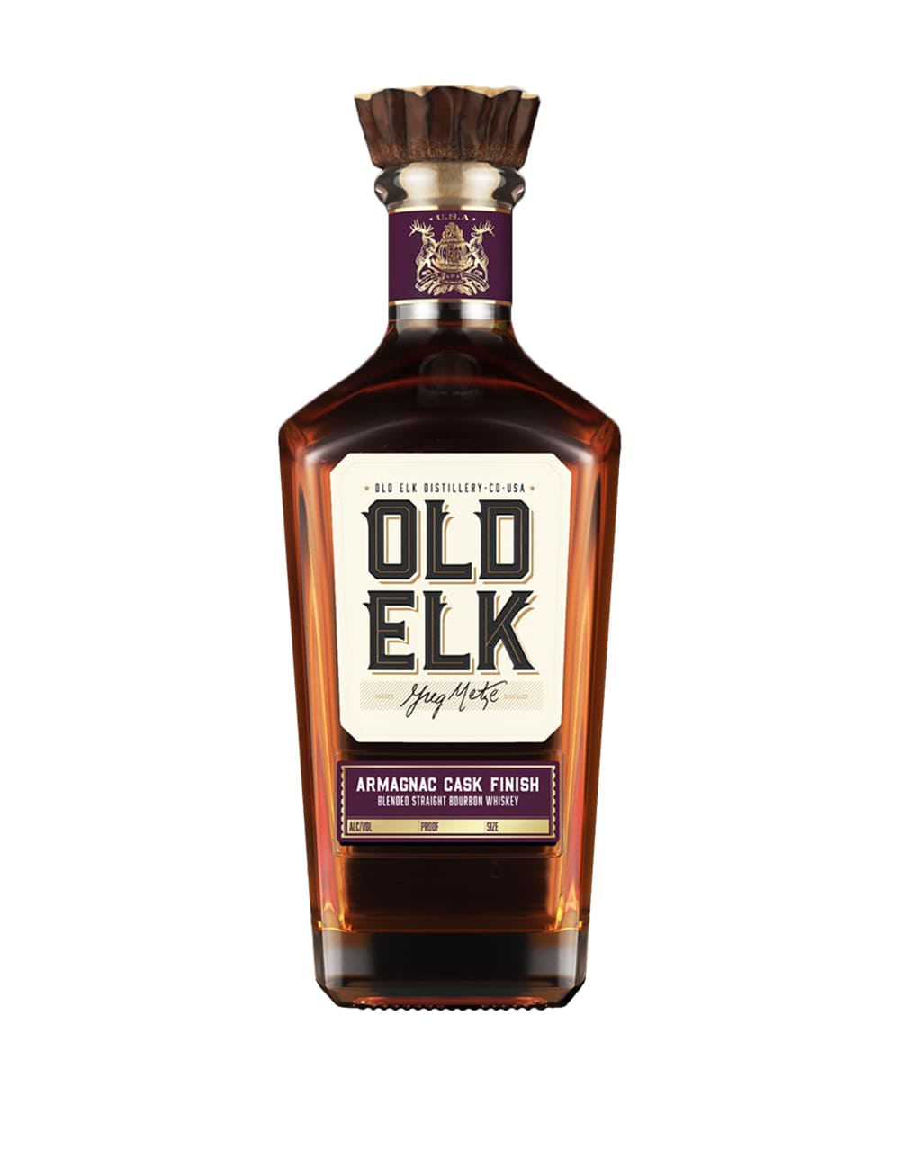 Old Elk Armagnac Cask Finish Blended Straight bourbon Whiskey