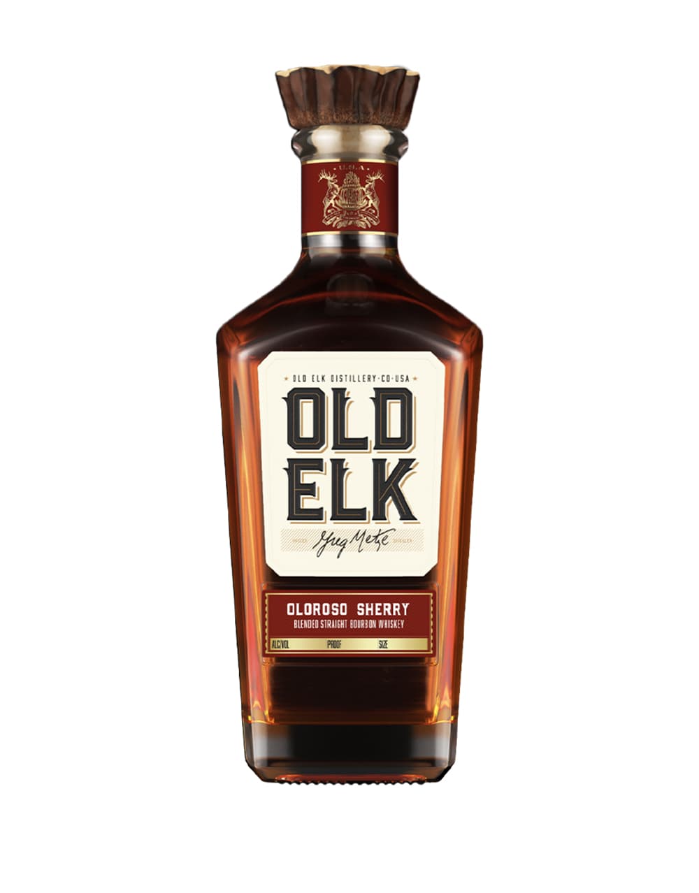 Old Elk Oloroso Sherry Blended Straight bourbon Whiskey