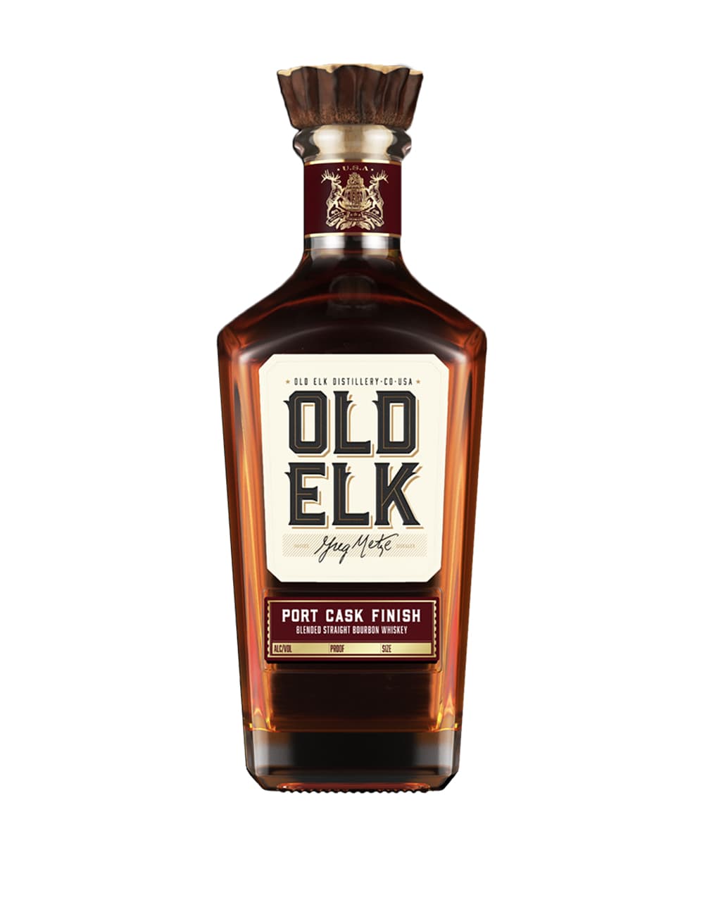 Old Elk Port Cask Finish Blended Straight bourbon Whiskey