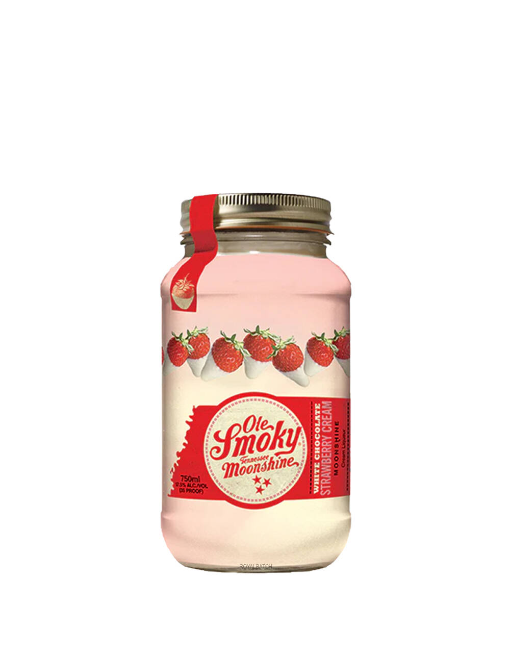 Ole Smoky White Chocolate Strawberry Cream Moonshine