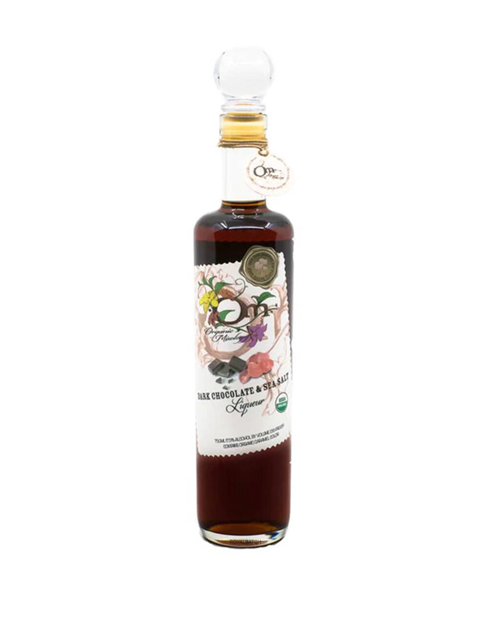 Om Organic Mixology Dark Chocolate and Sea Salt Liqueur 375ml