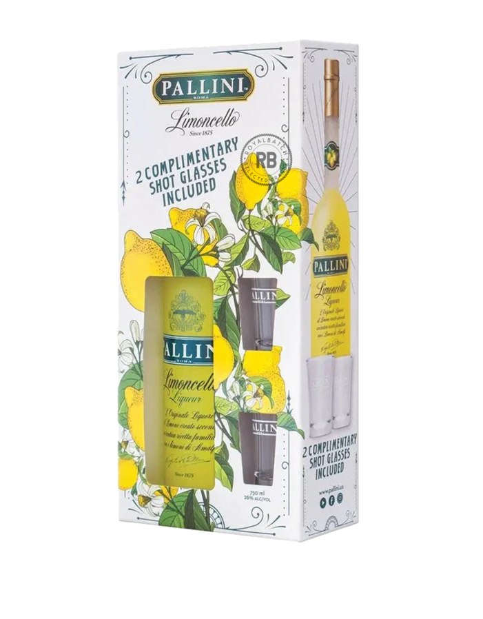 Pallini Limoncello Liqueur Gift Pack