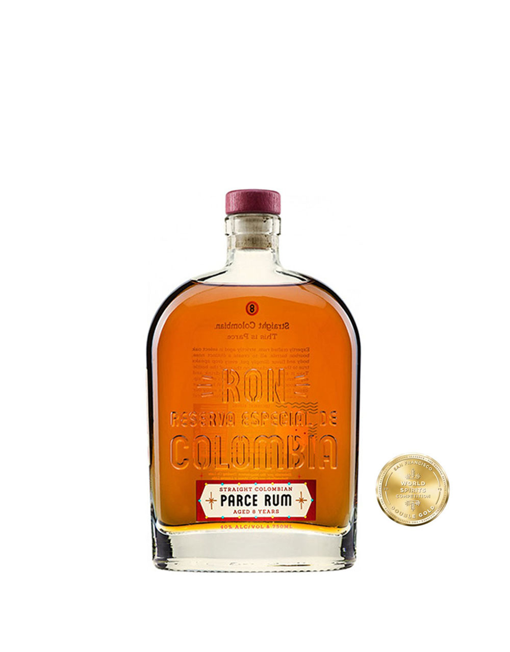 Parce 8 Year Old Straight Colombian Rum