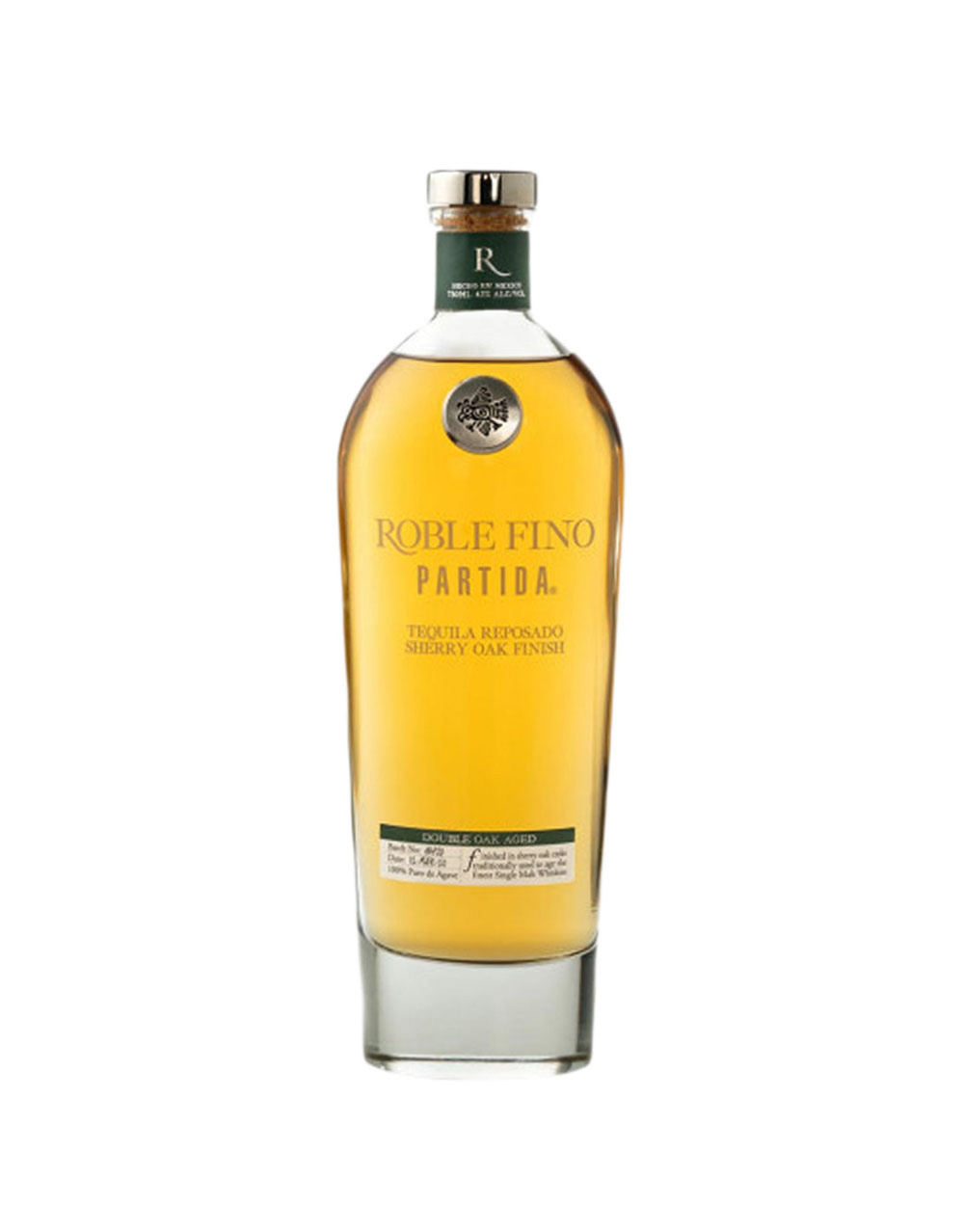 Partida Roble Fino Reposado Sherry Oak Finish Double Oak Age Tequila