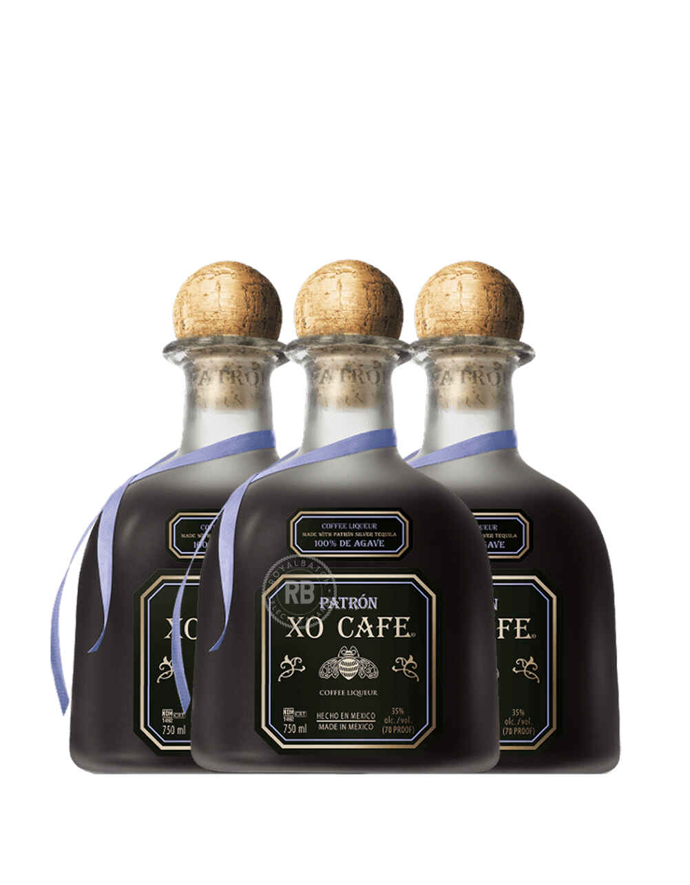 Patron XO Cafe Liqueur (3 Pack) Bundle #014