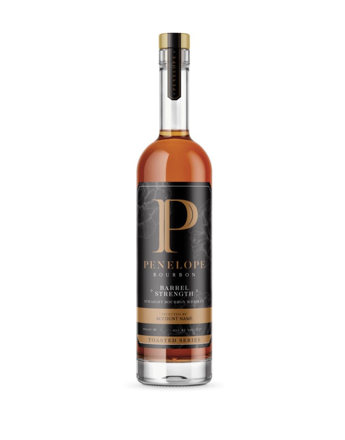 Penelope Bourbon Barrel Strength Four Grain Toasted Series Proof 115 Bourbon