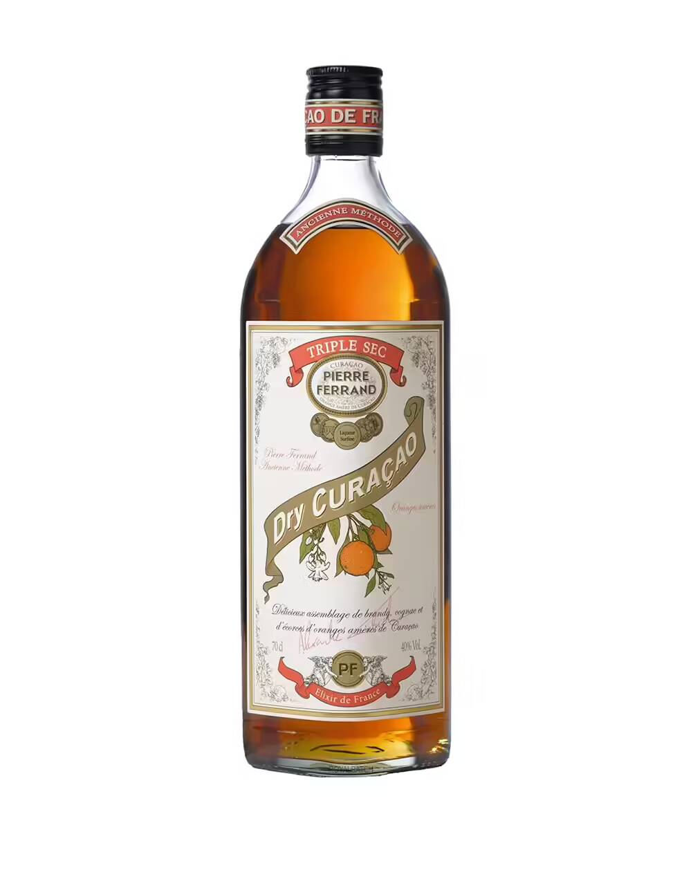 Pierre Ferrand Dry Curacao Triple Sec Liqueur