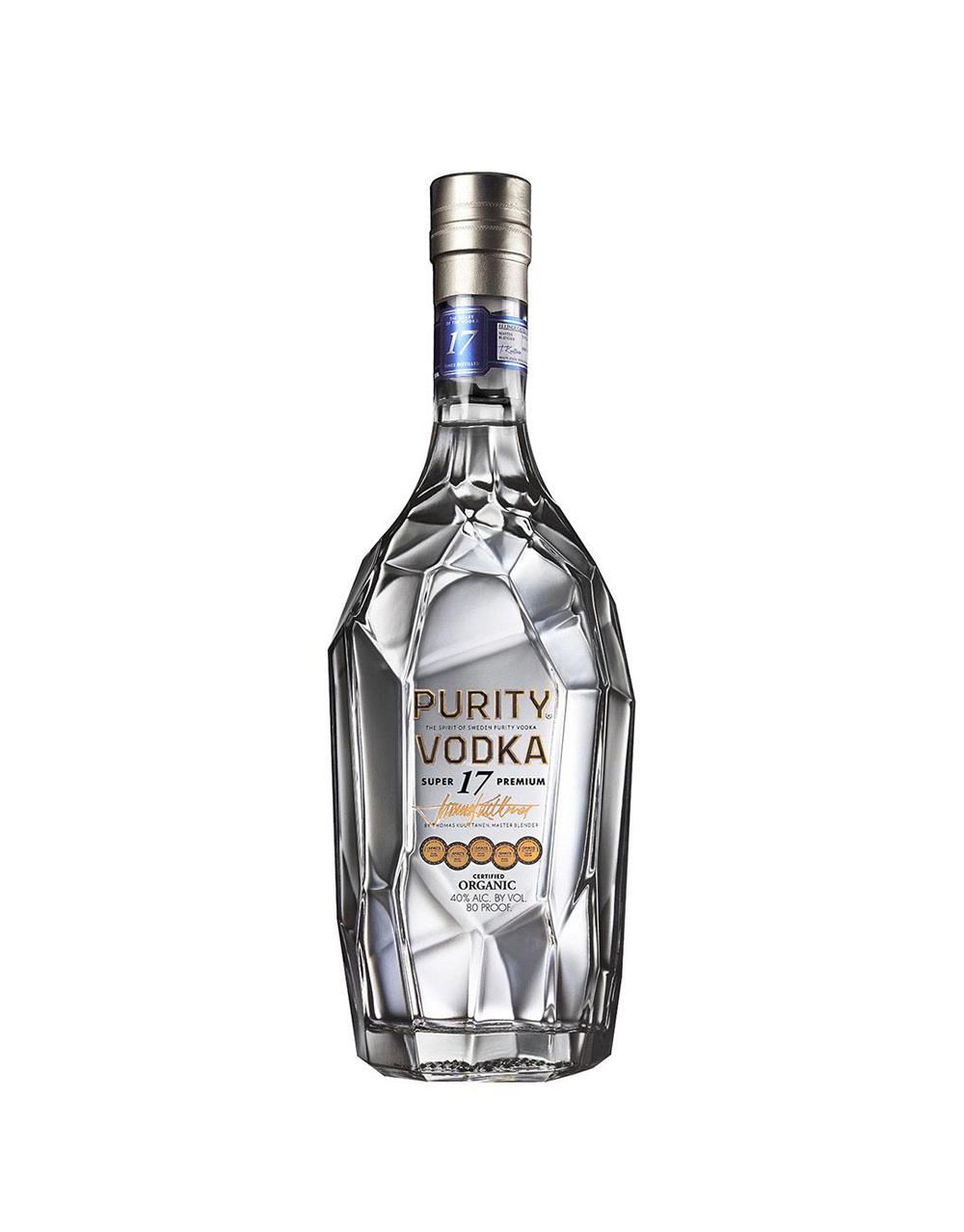 Purity Organic Vodka Super 17