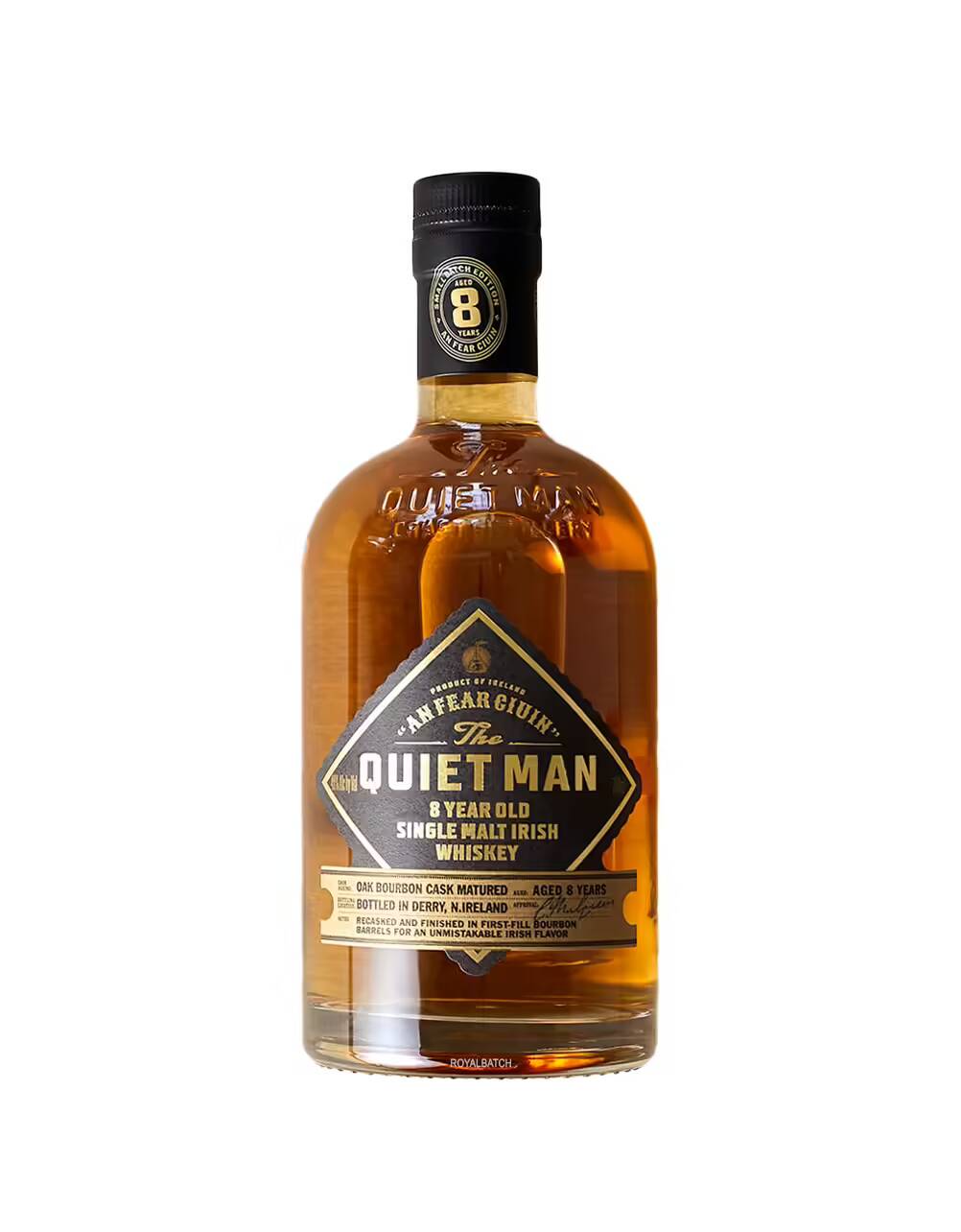 The Quiet Man 8 Year Old Single Malt Irish Whiskey