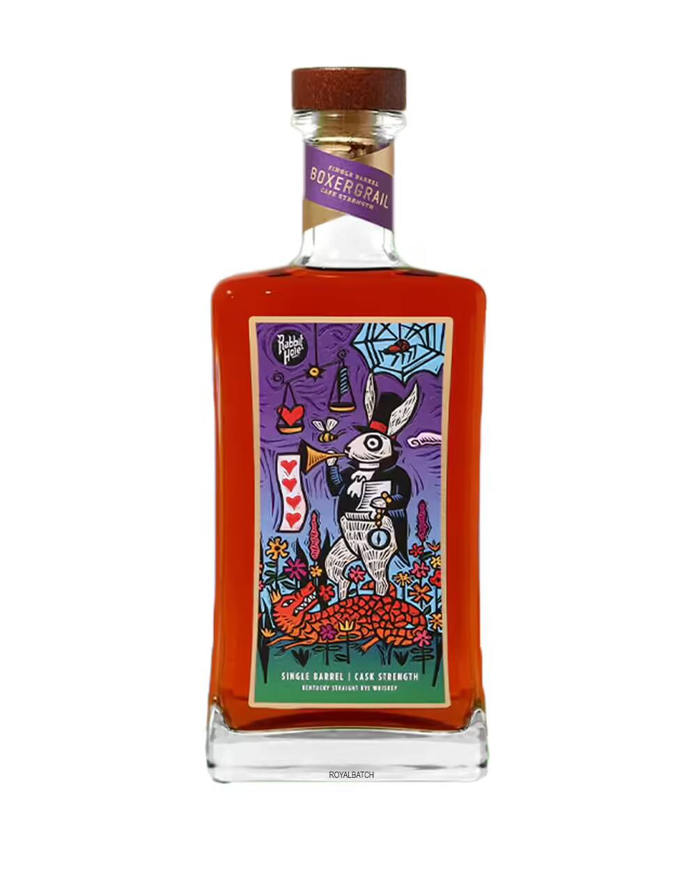 Rabbit Hole BoxerGrail Single Barrel Cask Strength RABBIT 2021 Rye Whiskey