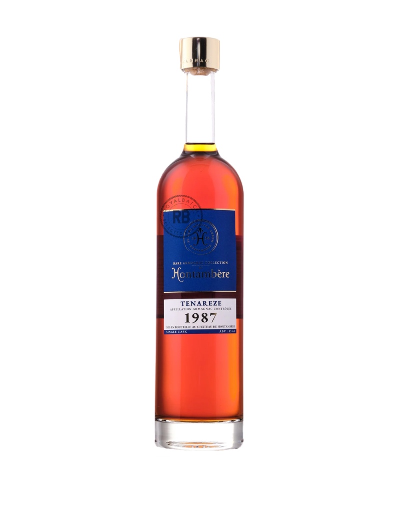 1987 Rare Armagnac Collection By Hontambere Tenareze Armagnac