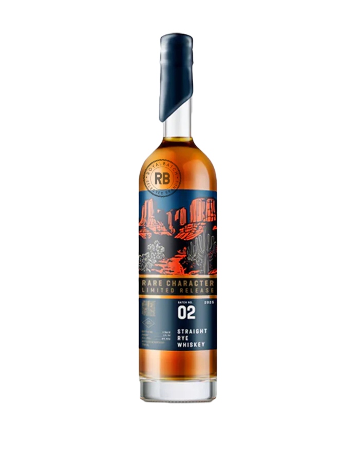 Rare Character Straight Rye Whiskey Batch No. 2 Limited Release 2025