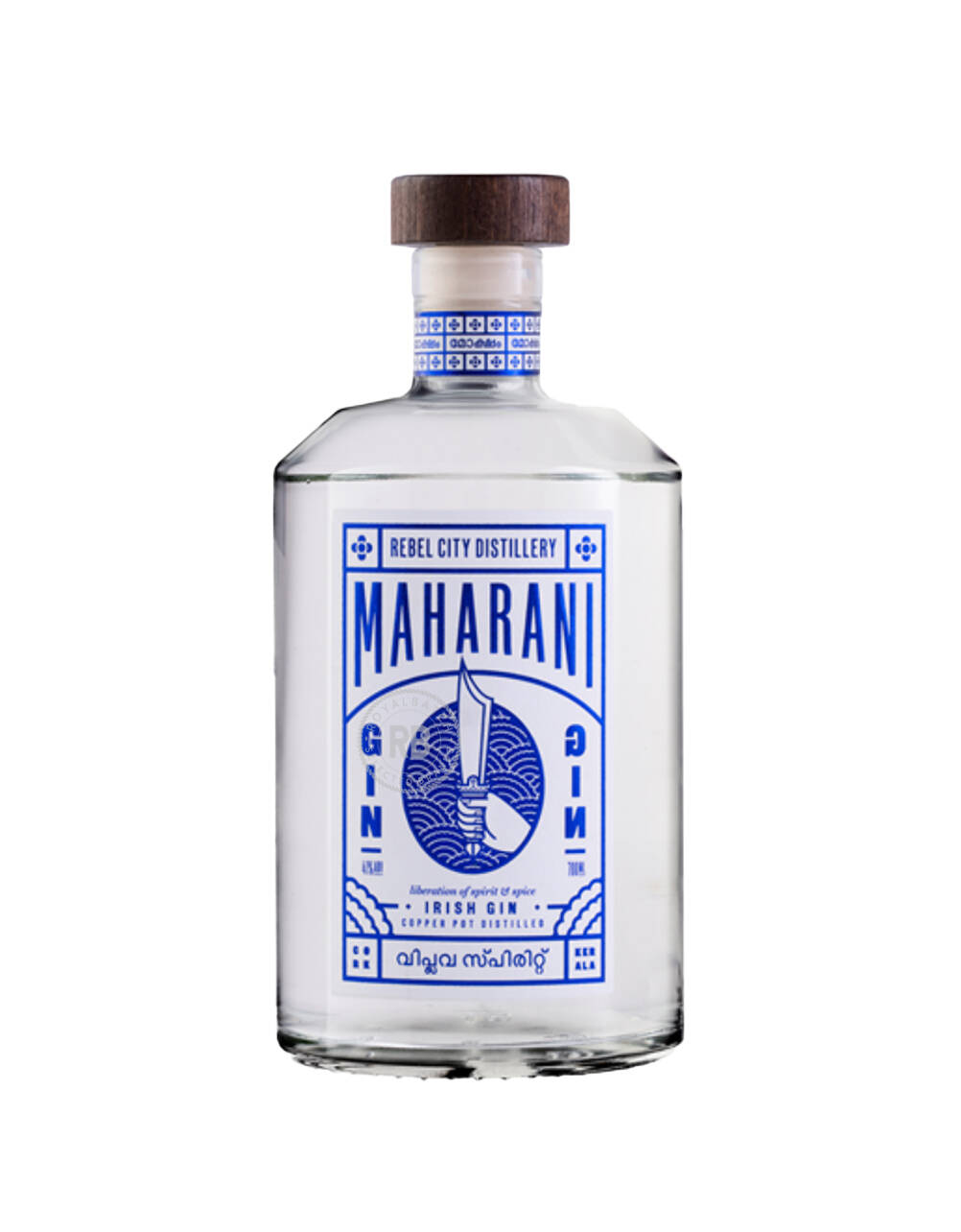 Rebel City Distillery Maharani Irish Gin