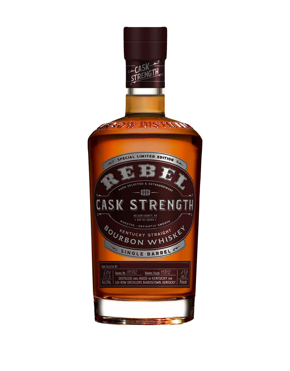 Rebel Enthusiast Cask Strength Single Barrel #7784621 Kentucky Straight Bourbon Whiskey