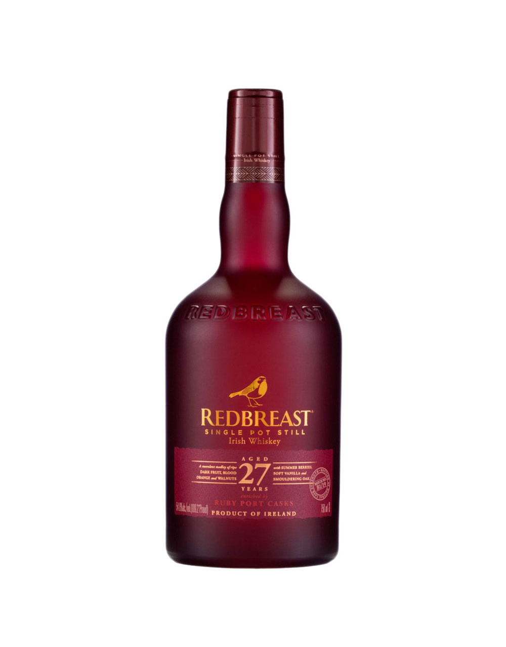 Redbreast 27 Year Old Irish whiskey