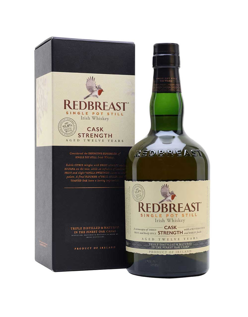 Redbreast Cask Strength Single Pot Still Irish Whiskey