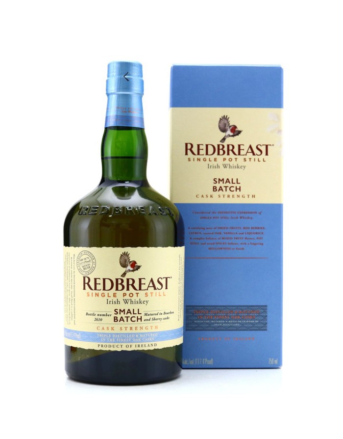 RedBreast Single Pot Still Small Batch Cask Strength Irish Whiskey